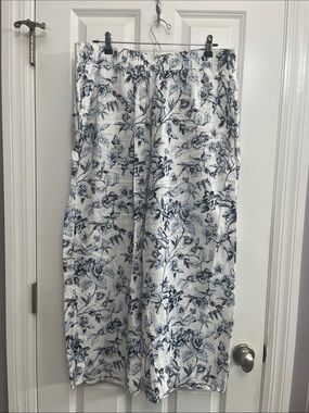 Martha Stewart 100% Linen Pants